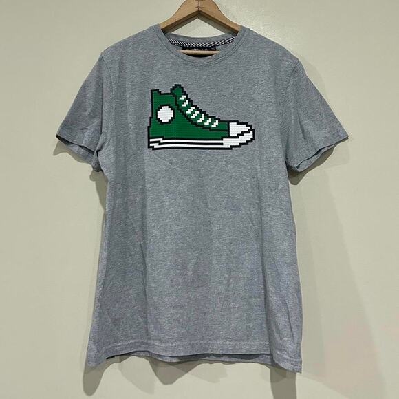 Mostly Heard Rarely Seen Converse Shoe Tee Shirt - Picture 1 of 5